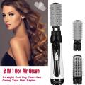 Multifunctional Hair Straightener Comb Hair Dryer Curling Brush With Comb 1200W Round Brush Blow Dryer Rotating Hot Air Brush. 