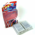 UNO Waterproof Cards Game 108 Cards PVC Transparent Play Cards Kids. 