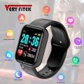 D20 Pro Smart Watch Y68 Bluetooth Fitness Tracker Sports Watch Heart Rate Monitor Blood Pressure Smart Bracelet for Android IOS.