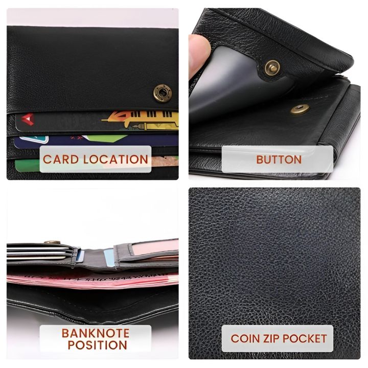 Avro%20Premium%20100%25%20Genuine%20Cow%20Leather%20Trifold%20Wallet%20Vintage%20Multi-Card%20Slot%20With%20Coin%20Pocket%20Black%20Export%20Quality%20Money%20Bag%20For%20Men%20-%20Image%208