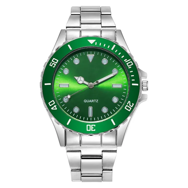 Men%20Business%20Casual%20Green%20Dial%20Watches%20/%20Stainless%20Steel%20Luminous%20Chronograph%20Quartz%20Watch%20/%20Luxury%20Simple%20Wristwatches%20-%20Image%202