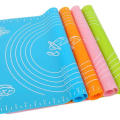 Silicone Pastry Rolling Mat with Measurements Non-Stick Silicone Baking Mat for Making Cookies Bread and Pastry.