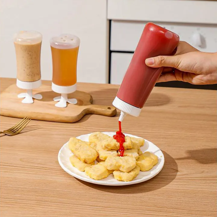 210/350Ml%20Upside%20Down%20Squeeze%20Sauce%20Bottle%20Ketchup%20Squeeze%20Bottle%20Transparent%20Plastic%20Sharp%20Mouth%20Food%20Grade%20Empty%20Bottle%20Kitchen%20Seasoning%20Tool%201Pcs%20-%20Image%204