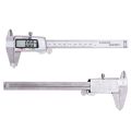 6 Inch 150mm Stainless Steel Vernier Caliper High precision Digital Caliper Measuring Instrument Range Finder Hand tools-OPP Package. 