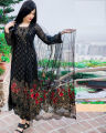 New Indian Georgette Embroidery Party Dress Un-stitched For Women. 