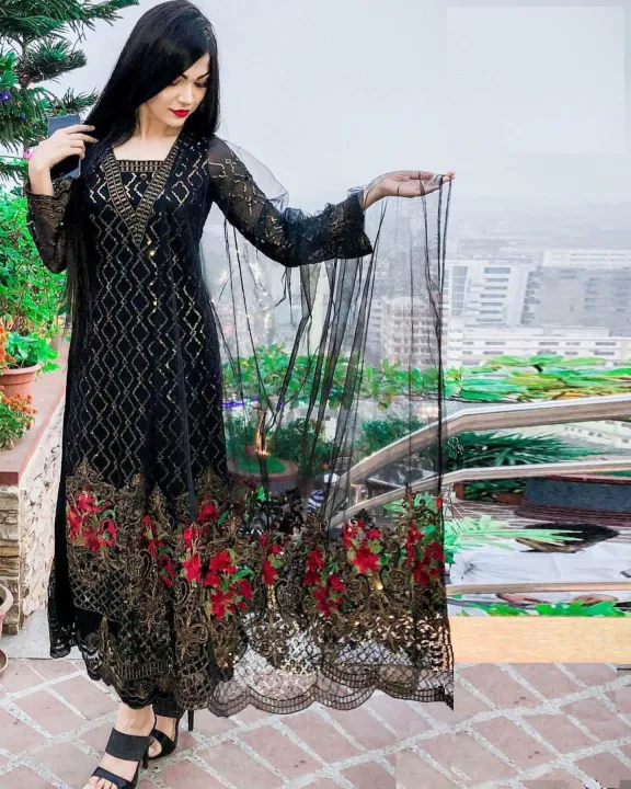 New%20Indian%20Georgette%20Embroidery%20Party%20Dress%20Un-stitched%20For%20Women%20-%20Image%203