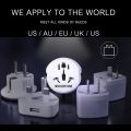 WOODFONE 16A EU Universal Adapter US UK AU CN to EU Plug Adapter Europe Converter Home Travel Charger Wall Power Socket Adapter. 