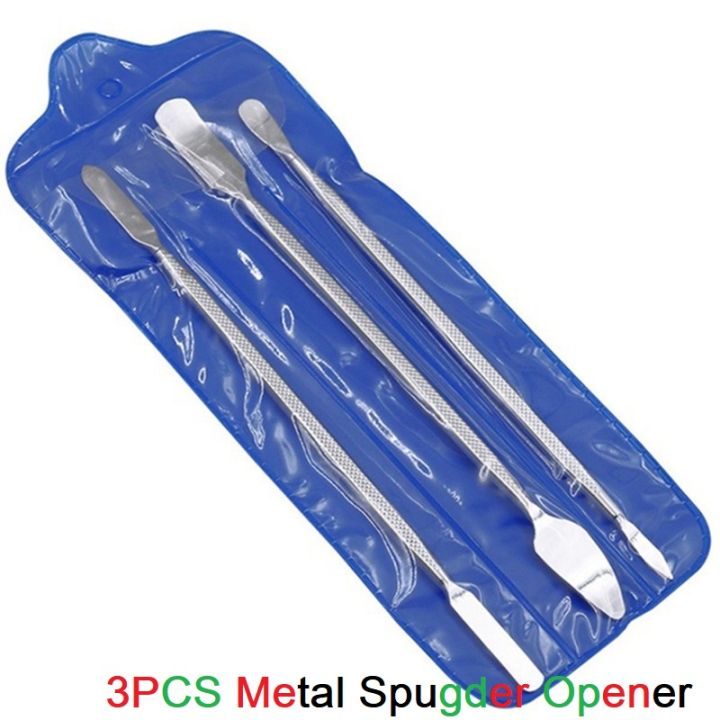 3Pcs Universal Stainless Steel Opening Tool Boot Stick Opener For Mobile Phone Computer Home Appliance Disassembling Touch Repairing Tool Sets