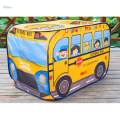 Collapsible Child Kids Play Tent School Bus Tents Garden Lawn Birthday Toys.