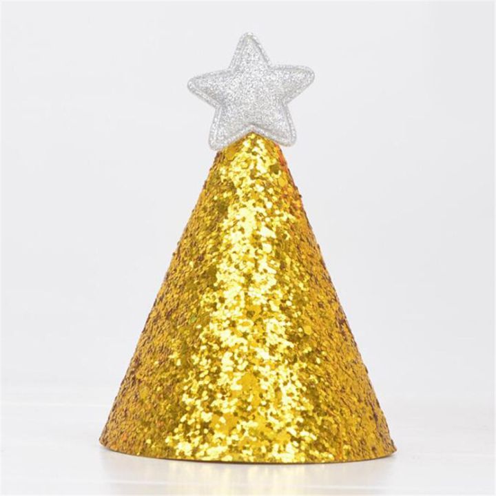 Gold%20Star%20Birthday%20Glitter%20Caps%201st%20Birthday%20Hat%20Newborn%20Baby%20Birthday%20Headband%201%202%203%20Year%20Birthday%20Party%20Decoration%20-%20Image%204