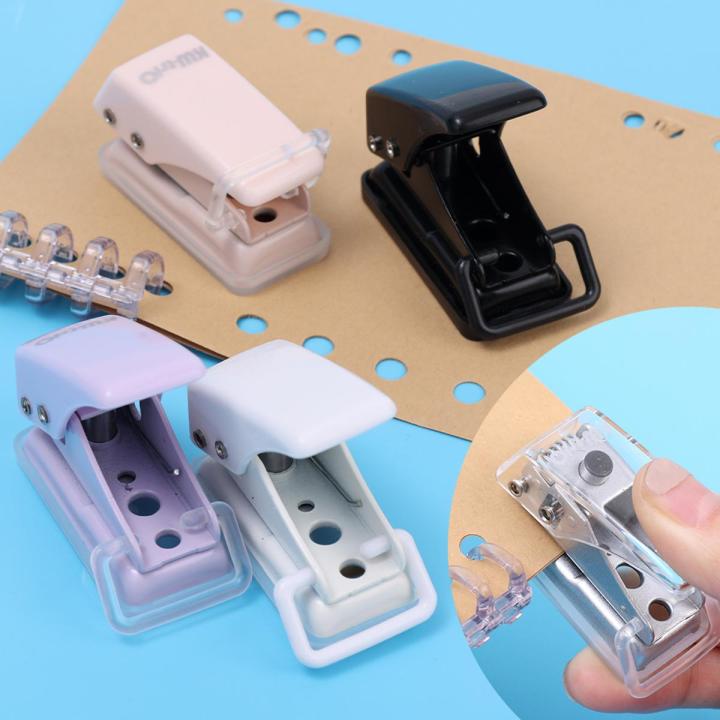 New Mini Hole Punch 1 Hole Cute Paper Punch Portable Round Hole Puncher Cute Office chool Binding upplie tationery