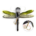 Fishing Bait Lure Life-Like Dragonfly Floating Fly Fishing Flies 75mm A.