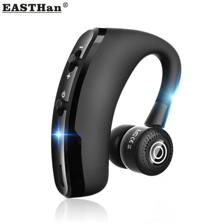 V9 Wireless Voice Control Music Sports Bluetooth Handsfree Earphone Bluetooth Headset Headphones Noise Cancelling Headset