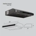 EH-F752 Gazi Smiss 30 Inch Kitchen Hood with Hand Motion Sensor & Touch Switch. 