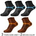 High Quality 5 Pairs Lot Men Cotton Socks Black Sports Socks Casual Run winter Socks Men Breathable Male Sock Sokken Size38-45.