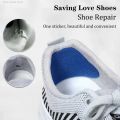 4pcs Sports Shoes Repair Stickers Suede Heel Protector Anti-Wear Repair Holes Self-adhesive Patches Insoles Pad Foot Care Insert.