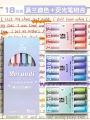 Color Gel Pen Ball Pen Special Morandi Color Press Good-looking Suit Mark Ballpoint Pen Notes. 