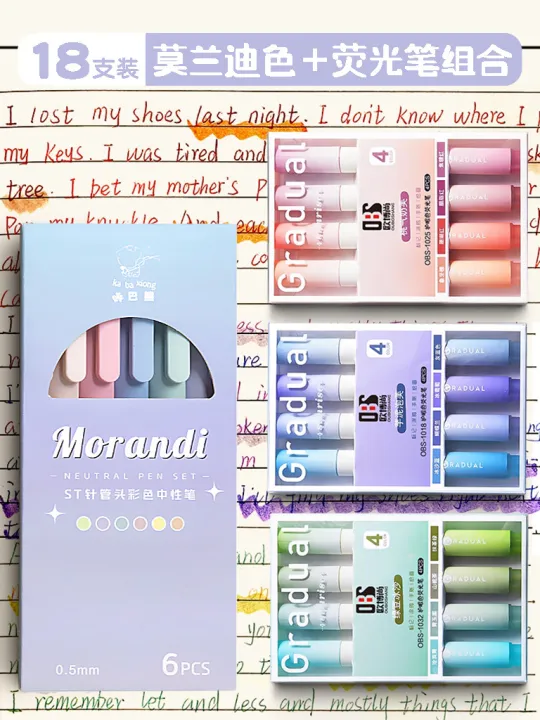 Color%20Gel%20Pen%20Ball%20Pen%20Special%20Morandi%20Color%20Press%20Good-looking%20Suit%20Mark%20Ballpoint%20Pen%20Notes%20-%20Image%206