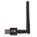 802.11N/G/B 150Mbps300mbps Mini USB Wifi Wireless Adapter Network Lan Card with Antenna.