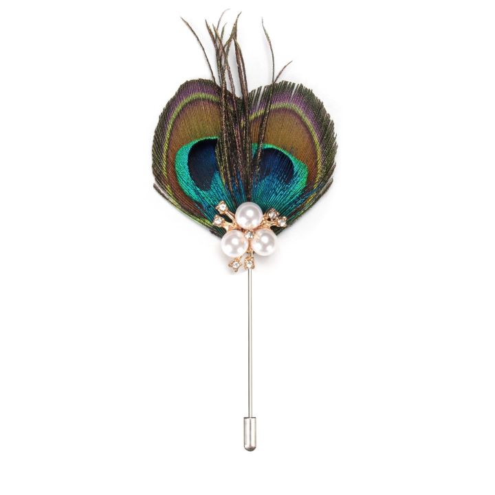 Korean%20Peacock%20Feather%20Long%20Neddle%20Pins%20Brooches%20Pearl%20Crystal%20Lapel%20Pin%20Wedding%20Corsage%20Men's%20Suit%20Fashion%20Jewelry%20Brooch%20Gifts%20-%20Image%202