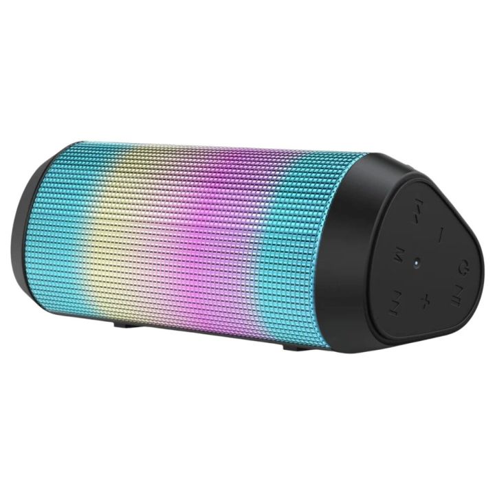 Bluetooth Speakers LED Dynamic Lights Portable Wireless Speaker TWS pairing  IPX4 Waterproof 15W Stereo Sound