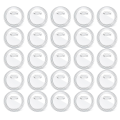 3 Inch DIY Button Pins Acrylic Button Pin Badge Clear Craft Button Badges Pin Back Buttons For School Projects 25Pcs. 