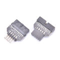 Front Panel Plug Connector USB3.0 19-pin To USB 9Pin Adapter For Motherboard Eatop. 
