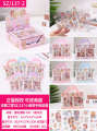 Zemu SZ137 portable model with 3 pieces of 30 in box transparent stickers, Ficino jelly ink ledger stickers.