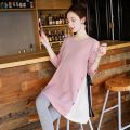 Maternity Clothes Spring and Autumn Suit Outer Wear Loose Maternity Top Sweater Mid-Length Pants Pregnant Clothes Autumn.