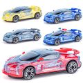 Children Toys Cars Cool Universal Wheel Toy Car with Sound Electric Inertial Toy Sports Car Glowing Toy Car Kids Boy Toys Gift. 