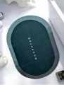 Super Absorbent Bath Mat with Non-Slip Bottom - Easy to Clean Bathroom Rugs (Green Colour).