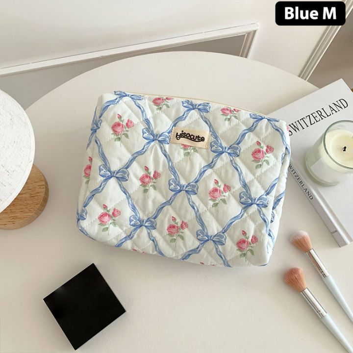 Cute%20Bow%20Floral%20Cosmetic%20Bag%20With%20Zipper%20Cosmetic%20Organizer%20Case%20Large%20For%20Women%20Luolong%20-%20Image%208