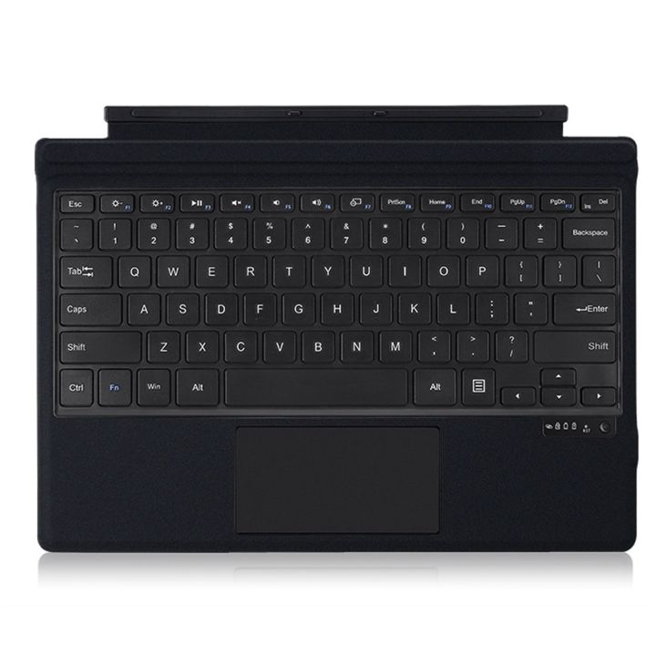 (COD)Magnetic Bluetooth Black Keyboard For Microsoft Surface Pro 3
