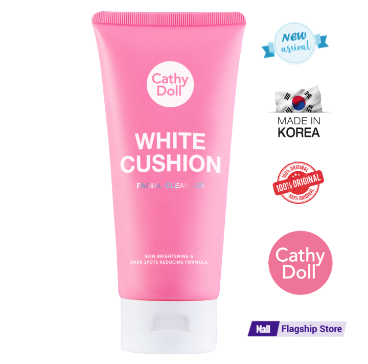 White%20Cushion%20Facial%20Foam%20Cleanser%20120ml%20Cathy%20Doll%20Face%20Wash%20(Made%20In%20Korea)%20-%20Image%202
