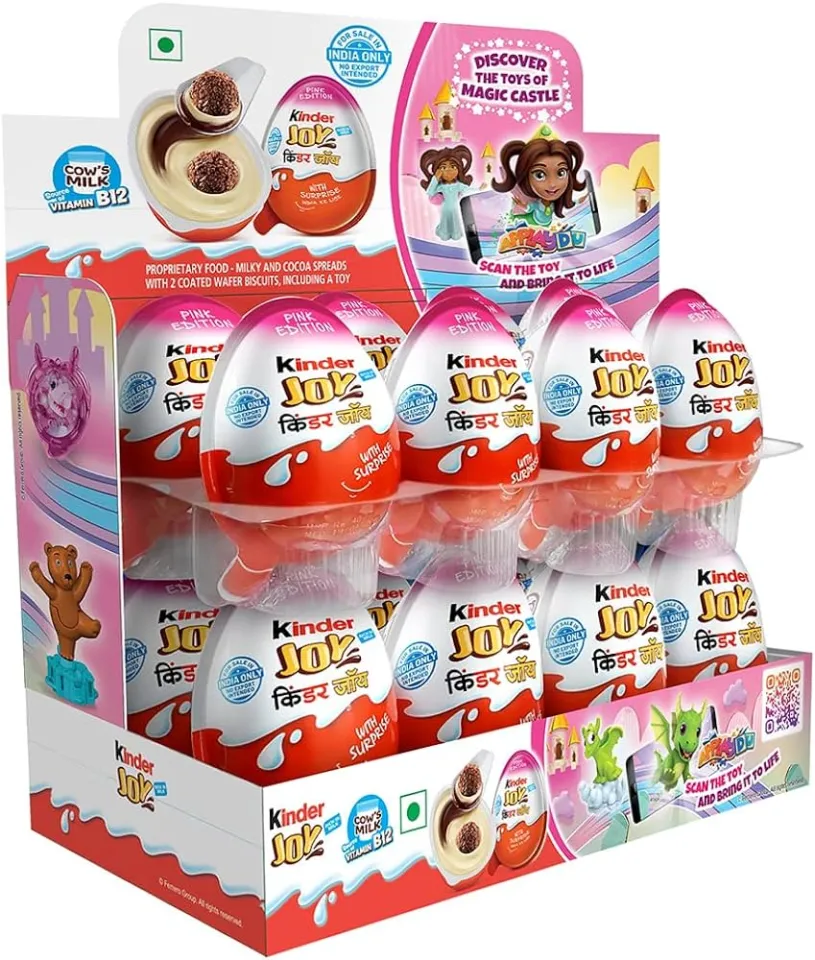 Kinder Joy boy Girl Both Edition 12Pcs (Made in india) Daraz