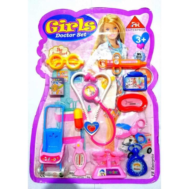 Plastic Toy Doctor Set for kids