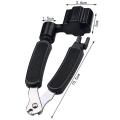 Black 3 in 1 Multifunction Guitar String Winder String Cutter Pin Puller.