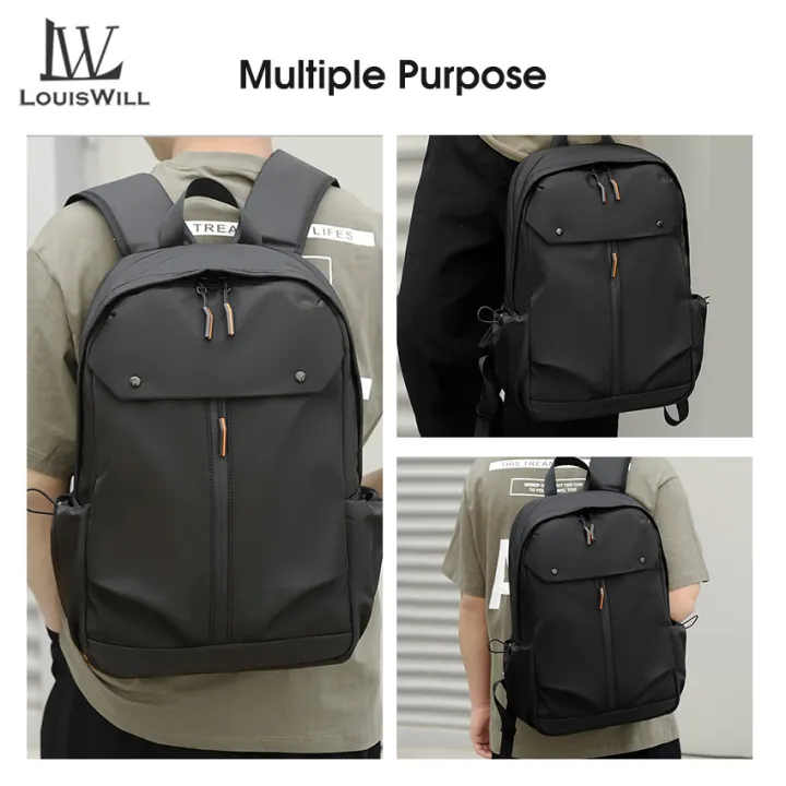 LouisWill%20Men's%20Waterproof%20Bag%20Oxford%20Cloth%20Large%20Capacity%20Backpacks%20Office%20Bags%20Shoulder%20Bag%20Computer%20Bag%20Casual%20Backpack%20Laptop%20Bags%20Business%20Backpacks%20Fashionable%20Men's%20Backpack%20-%20Image%2010