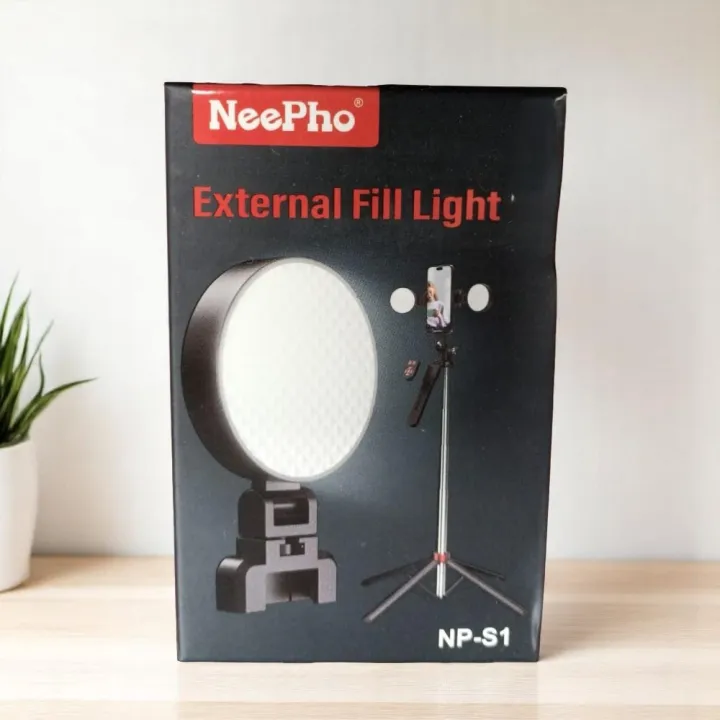 NeePho%20NP-S1%20External%20Adjustable%20Fill%20Light%20Portable%20for%20ALL%20Tripod%20Design%20Camera%20Selfie%20Video%20Light%20-%201Pcs%20-%20Image%208