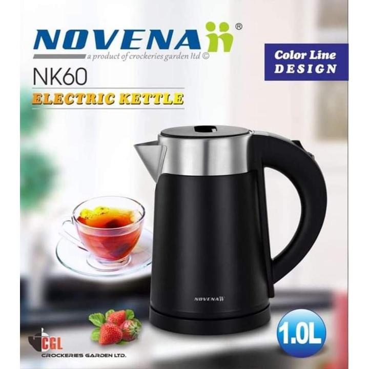 Novena Automatic Electric Kettle Ltr NK60