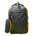 Grey Polyester Backpack for Men.