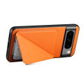 Applicable to Google Pixel 8Pro Google Card 7A Magnetic Bracket Mobile Phone Shell for iPhone Samsung Back Cover Leather Case. 