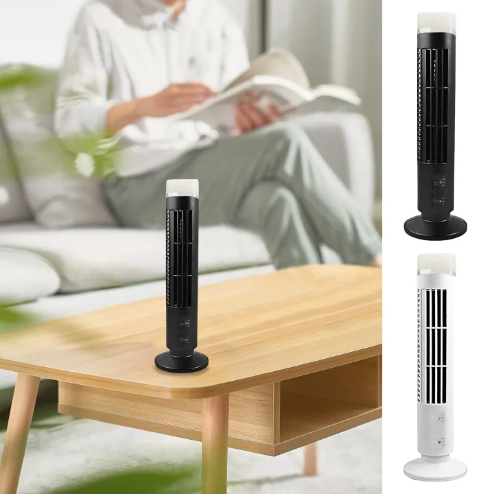 Vertical%20Air%20Conditioning%20Fan%20Bladeless%20Electric%20Tower%20Fan%20with%20Light%20USB%20Plug-in%20Or%20Battery%20Powered%202-speed%20for%20Home%20Office%20-%20Image%202