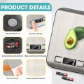 Food Scale Digital Kitchen Scale 11lb Stainless Steel Food Weight Scales for Cooking Baking with 6 Units Tare Function.