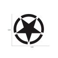 Doordash Pentagram Motorcycle Bicycle DIY Stickers Helmet Label Decoration for BMW Motorcycle Stickers Acessories Car Window. 