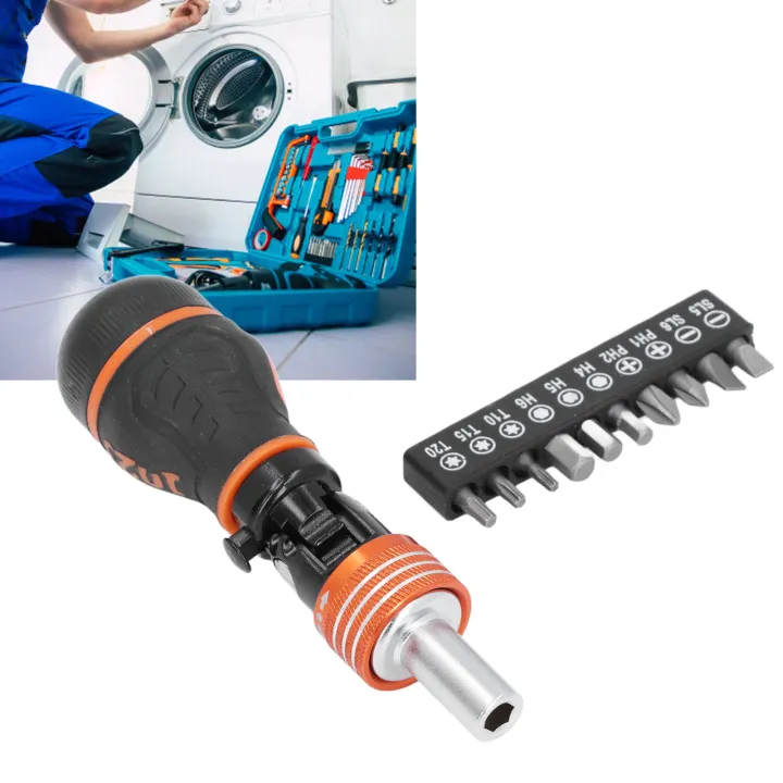 Ratcheting%20Screwdriver%20Bit%20Set%20Multi%20Function%20All%20in%20One%20Screwdriver%20Set%20Flexible%20Portable%20Non%20Slip%20Effort%20Saving%20180%20Degree%20Rotatable%20Humanized%20for%20Repair%20-%20Image%205