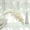Large 3D 11/7 Heads Pvc Artificial Flower Orchid Phalaenopsis Potted Plants Landscaping Wedding Floral Arrangement Home Decor. 