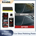 Car Glass Polishing Paste Windshield Anti-Rain Coating Repair Scratch Water Spots Removal Auto Cleaning Glass Oil Film Remover. 