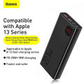 Baseus Adaman Metal 10000mAh Power Bank 22.5W Fast Charging – Digital Display, PD QC Portable Charger.