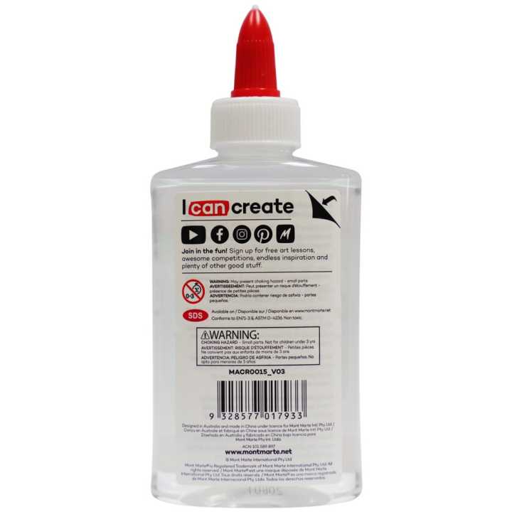 Mont%20Marte%20Clear%20School%20Glue%20147ml%20Washable%20-%20Image%202